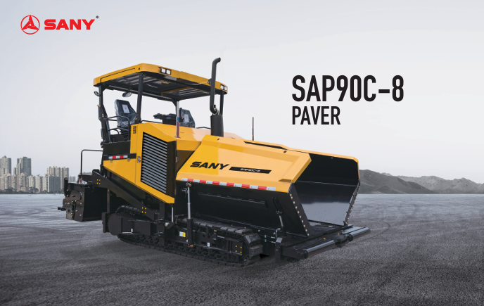 Máy rải nhựa đường 9,2m SAP90C-8