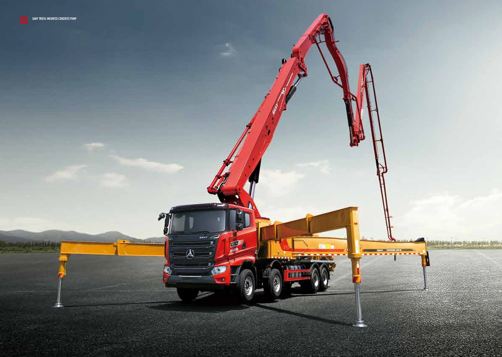 Xe bơm cần SANY 56m SYM5445THB 560C-8