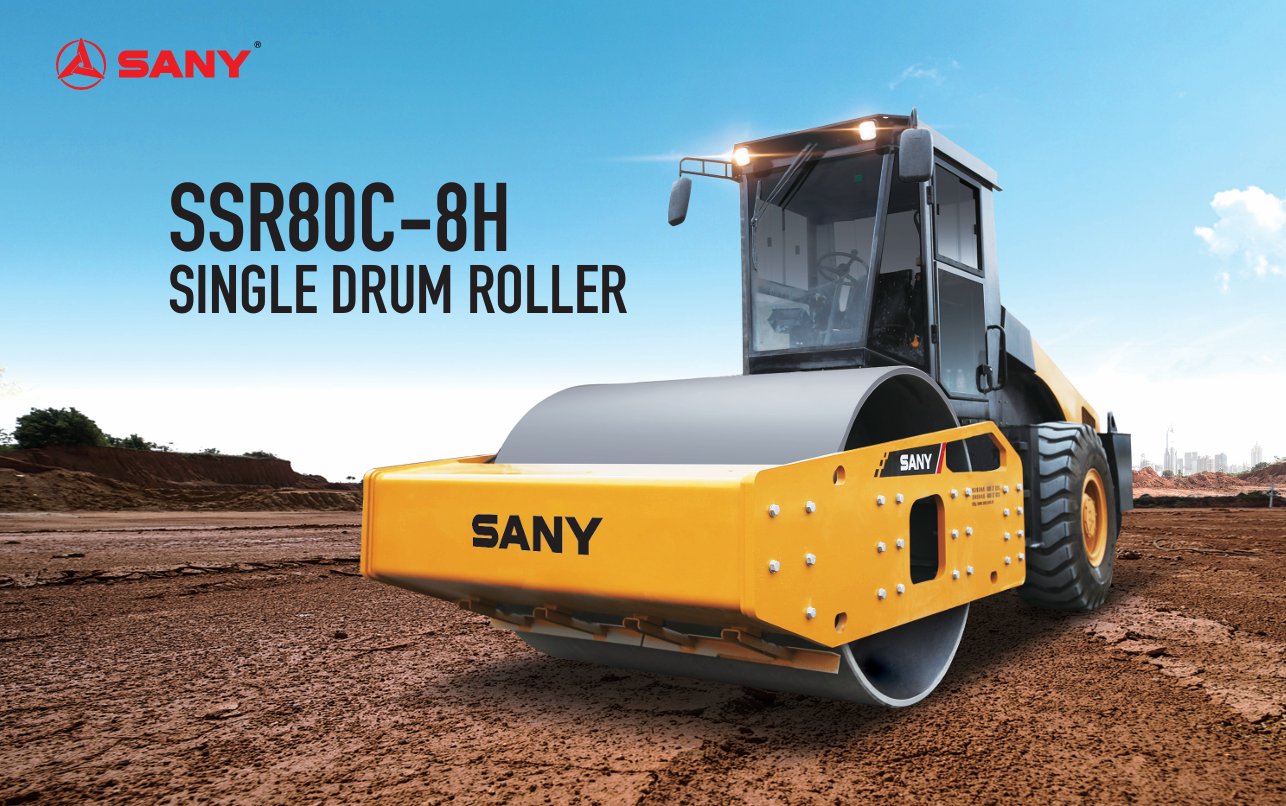 Lu rung SANY 8 tấn SSR80C-8H