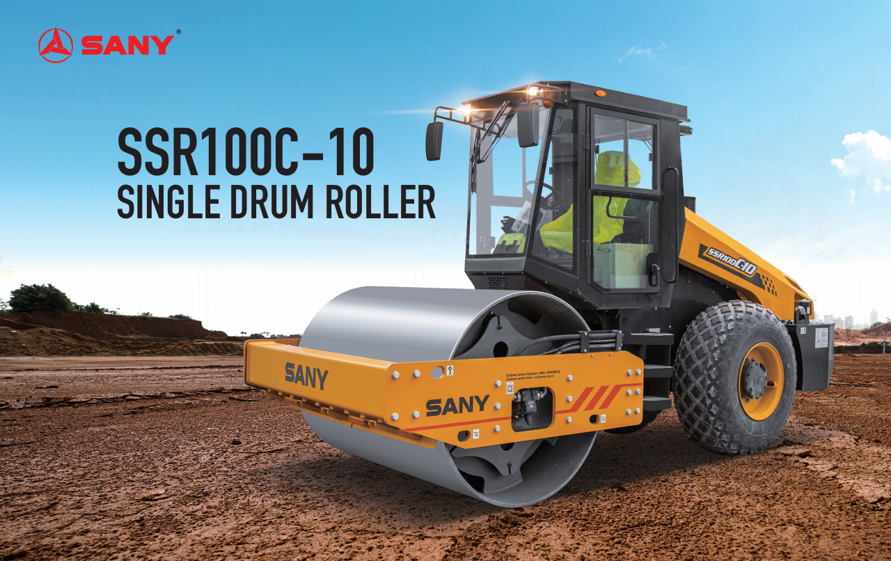 Lu rung SANY 10 tấn SSR100C-10