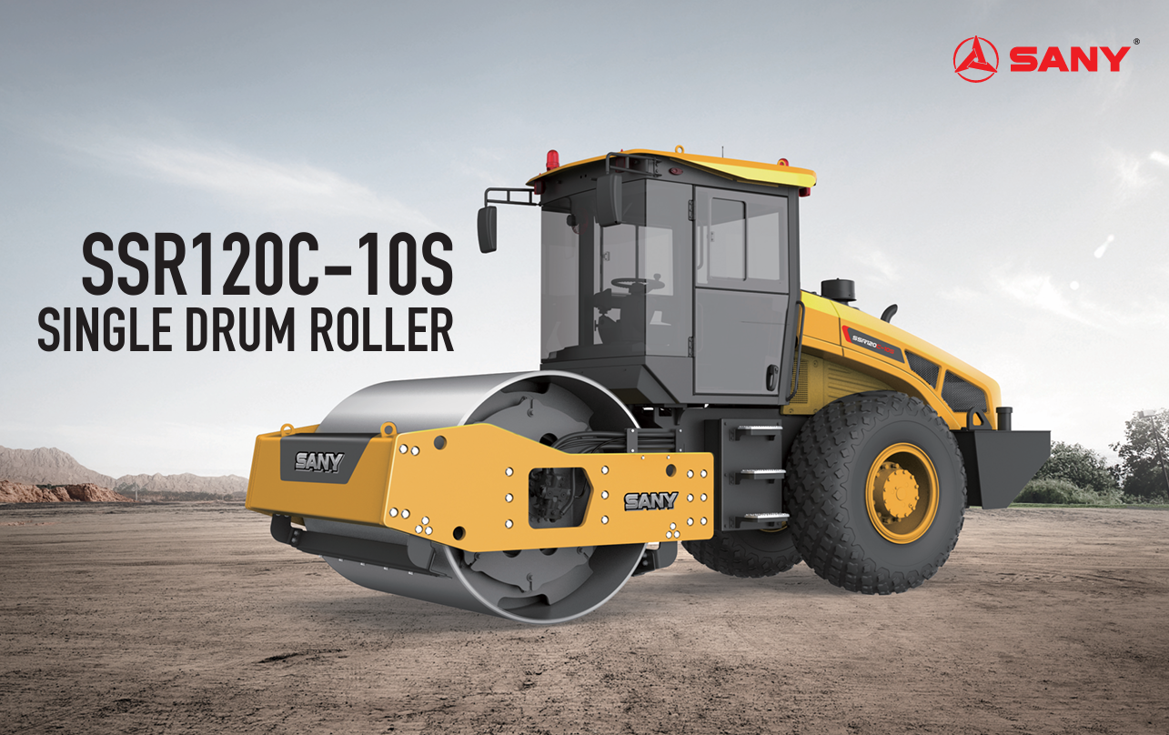 Lu rung SANY 12 tấn SSR120C-10S