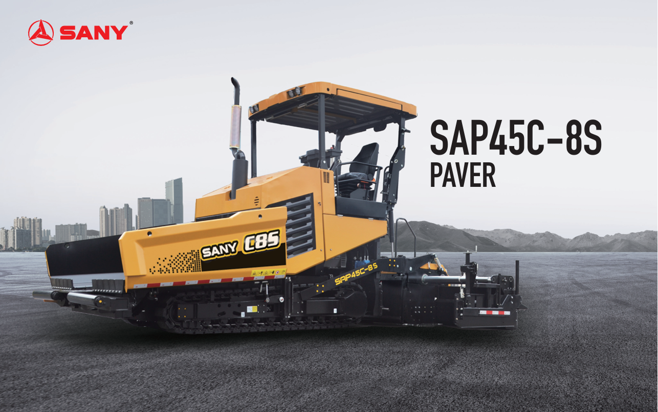 Máy rải nhựa đường 4,5m SAP45C-8S