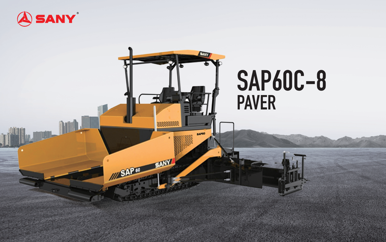 Máy rải nhựa đường 6m SAP60C-8