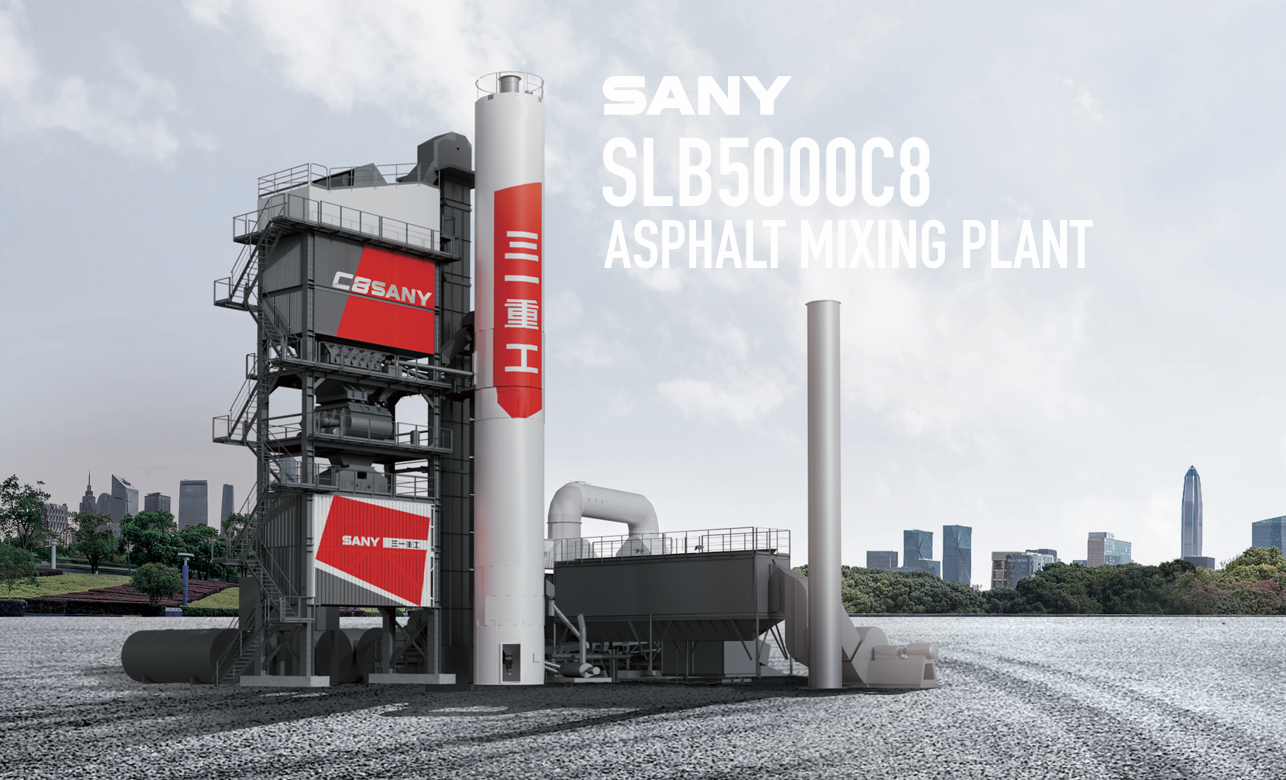 Trạm trộn Asphalt SLB5000C8